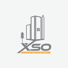 a logo for real state design