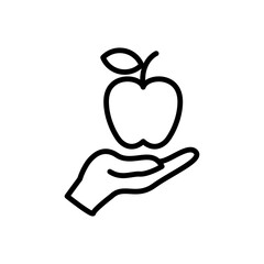 Apple fruit icon