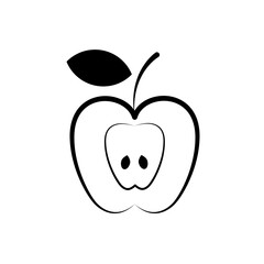 Apple fruit icon