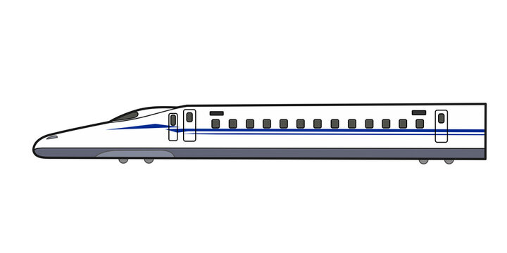 東海道新幹線のイラスト