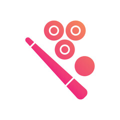 Billiard vector icon