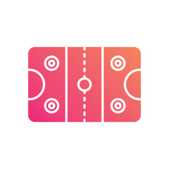 Air Hockey vector icon