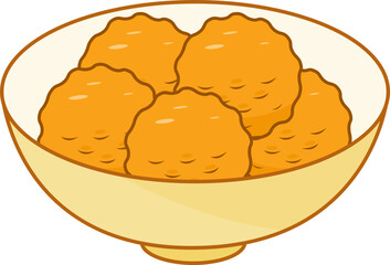 Meatball Illustration