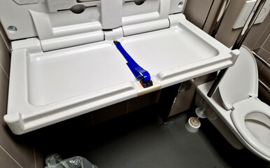 the changing table for babies in the toilet is perhaps more important than anything else in the...