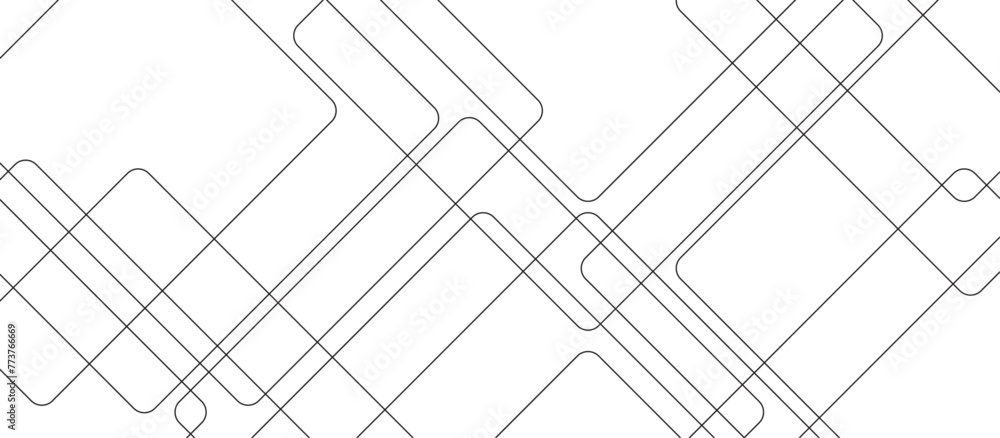 Poster abstract seamless random geometric colorful square lines pattern on a transparent background design.