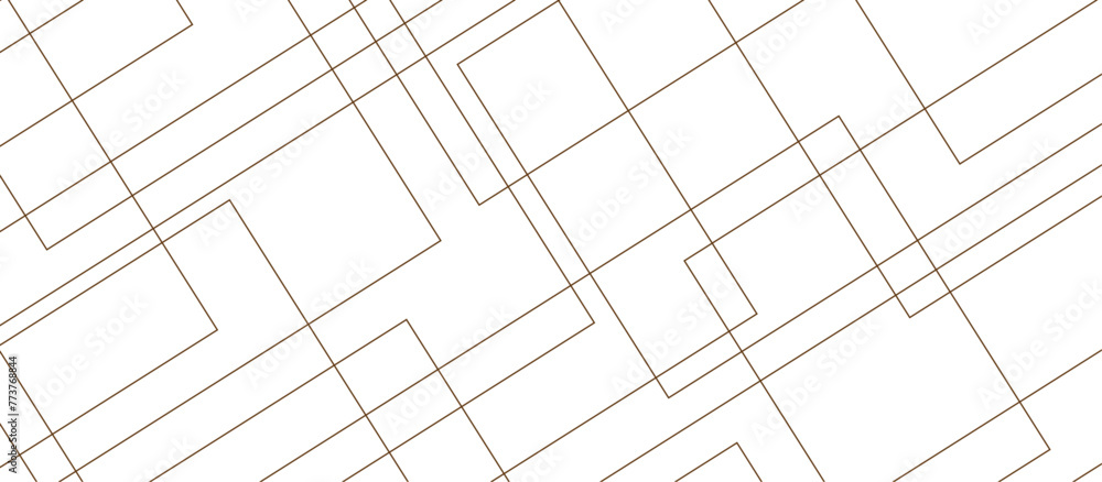 Poster abstract seamless random geometric colorful square lines pattern on a transparent background design.