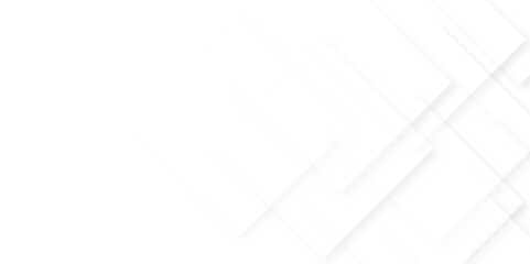 Abstract technology white lines with shadow vector background. Concept for web banner backdrop or typography design with place for text.