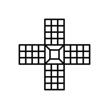 Pachisi vector icon