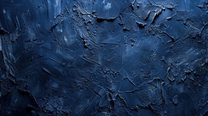 Navy blue Cement concrete textured background, natural wall backdrop For aesthetic creative design