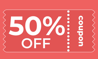 Vector red discount coupon
Vector sales tear-off coupon.
Discounts, promotions, sales, black Friday