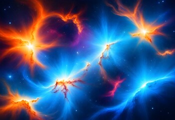 A cosmicinspired artwork featuring vibrant nebulae (10)