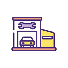 Garage icon design