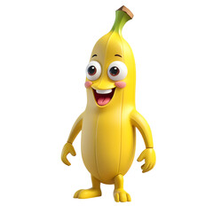 3d rendered illustration of a banana