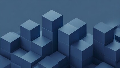 Obraz premium Futuristic Geometric Architecture Complex