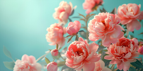 pink flower, generative ai