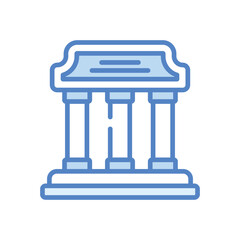 Courthouse  icon design