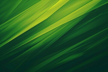 Abstract green background with smooth lines and light effects,