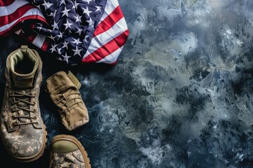 Memorial day, tribute to fallen soldiers worldwide, set against an iconic american flag backdrop, evoking patriotism and honoring their sacrifice on this solemn occasion.