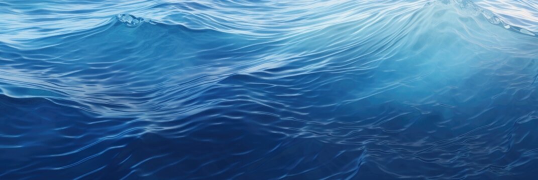 blue sea waves background