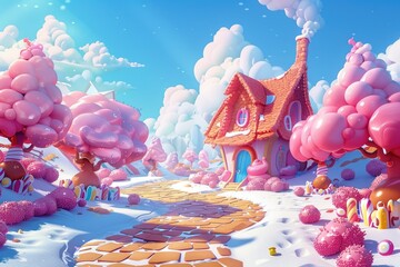 fairy tale castle sugar
