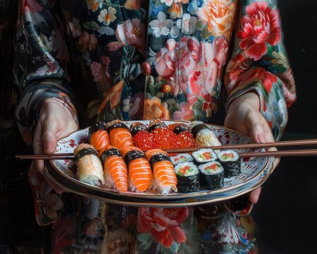 traditional thai food suchi