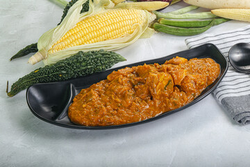 Indian cuisine - Kadai chicken masala