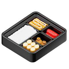 Mix Bento Set with Ekado 3D Icon
