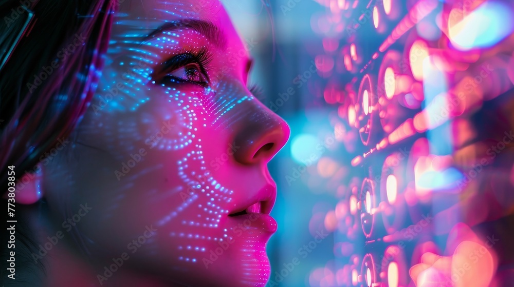 Poster contemplating the potential for ai to create new forms of artistic expression ai generated illustrat