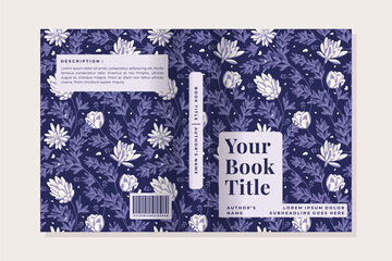 aesthetic floral book cover 21