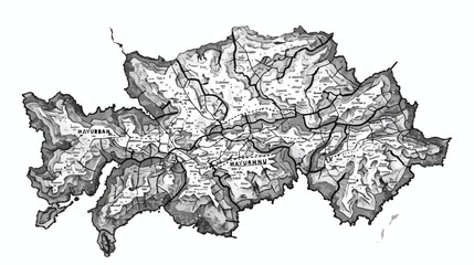 Mayurbhanj district Odisha State Republic of India map