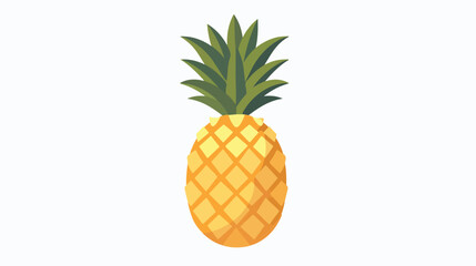 Pineapple flat icon.