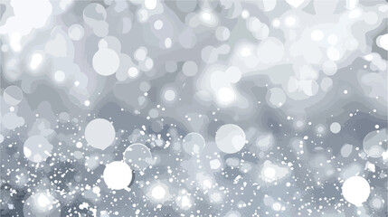 Silver Glitter Sparkle bokeh background. White Soft bl