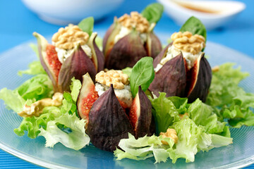 Fig salad.