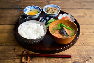 卵かけご飯定食