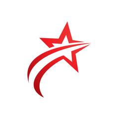 successful victory star logo design