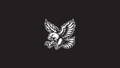 Eagle art design, eagle flying, eagle design, eagle logo 