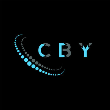 CBY letter logo abstract design. CBY unique design. CBY.