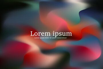 Abstract gradient swirl vector background .soft red, blue, light pink, and blue hues.