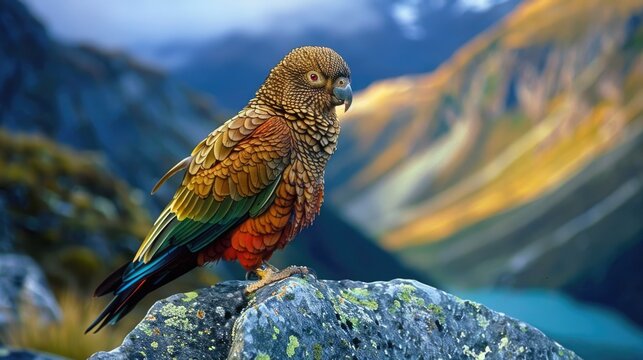 Kea: The Amazing Parrot - Beautiful and Intelligent Avian Species 