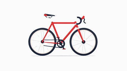 Bike Icon. Bicycle As A Simple Vector Sign  