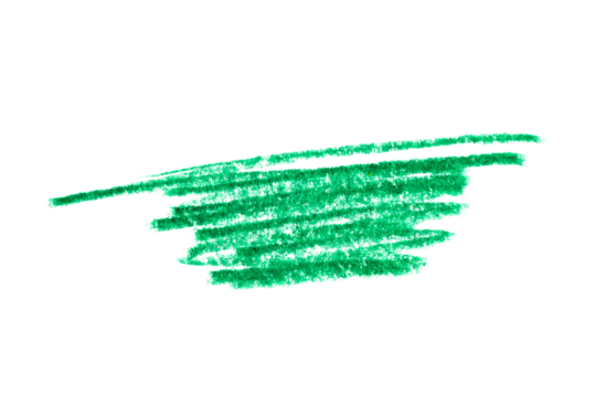 A photo of an green pencil stroke on a white background. This minimalist design can be used for illustrations, logos, brand graphics, and more. - Powered by Adobe