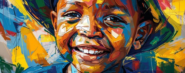 Fototapeta na wymiar Youth day south africa 16 june.art illustration