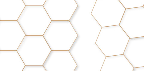 Abstract background with hexagons white creative grid vector element polygonal pattern background vector. seamless bright white abstract honeycomb background.