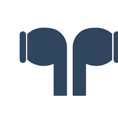Earbuds, earpods, wireless icon