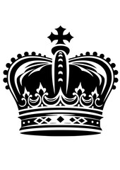Royal Crown SVG File, Royal Crown SVG, Princess Tiara svg, Cricut File, Silhouette File, Cut File SVG, PDF, PNG, JPG