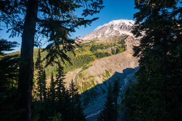 Fototapeta na wymiar Mount Rainier National Park in Washington State