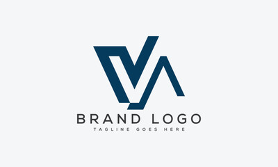 letter VA logo design vector template design for brand