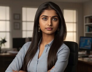Young woman portrait