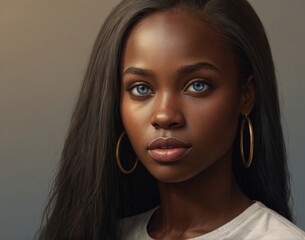 Young woman portrait