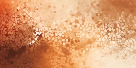 Brown watercolor abstract halftone background pattern 